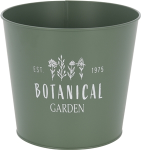 Botanical Garden Round Planter 18cm