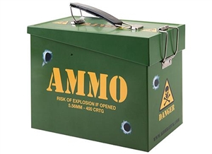 Man Cave Retro Ammo Storage Box