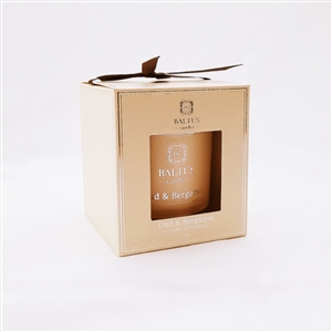 150g Scented Soy Candle - Oud & Bergamot 8cm