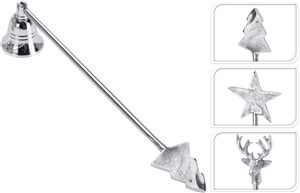 Candle Snuffer With Festive Handles 3 Assorted