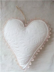 Cloth Heart On String