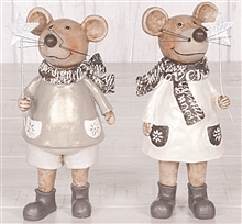 Brown Mouse With Star 2 Asst