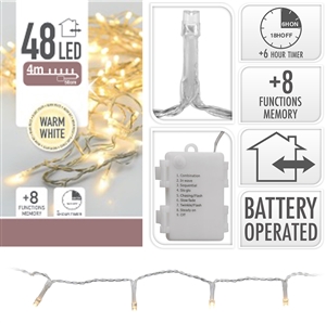 4m String Lights With Multiple Functions And Timer