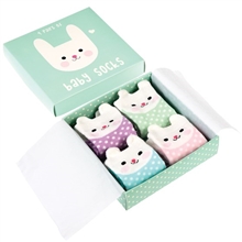 Pack Of 4 Bunny Baby Socks