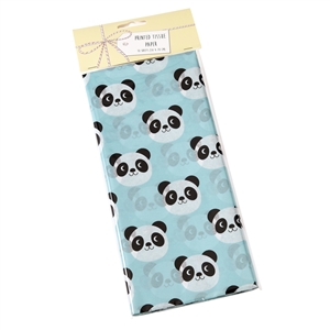Pack Of 10 Miko The Panda Tissue Paper 70cm