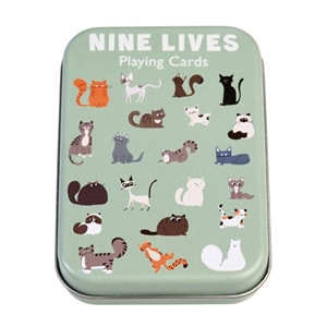 Nine Lives Playing Cards 10cm