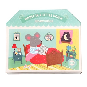 .  Mouse In House Puzzle 30cm