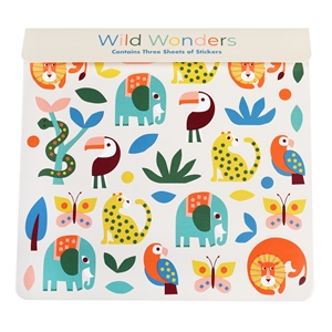 Wild Wonders Sticker Sheets 23cm