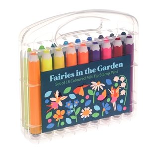 Fairies Set Of Felt Stamp Pens