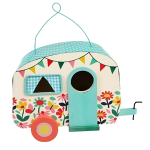 Butterfly Garden Caravan Birdhouse 30cm