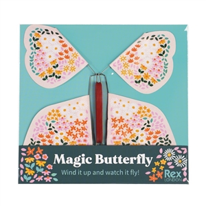 Magic Wind Up Butterfly 12cm