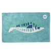 Tufted Cotton Bath Mat - Fish 80cm