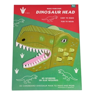 Make Your Own Dinosaur Mask 39cm