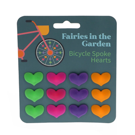 Fairies In Garden Heart Bicycle Spokes