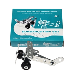 Mini Construction Kit - Aeroplane 8.5cm