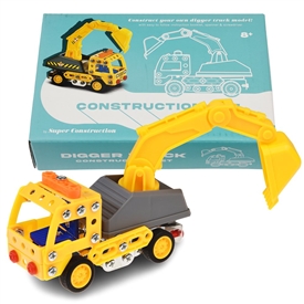 Construction Kit - Digger Truck 11.5cm