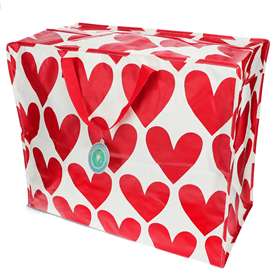 Hearts Jumbo Storage Bag 55cm