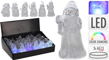 Colour Changing Christmas Figure 6 Assorted 8.5cm