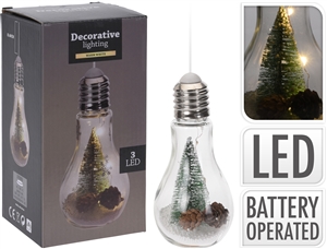 SPECIAL OFFER (WAS 2.98) Light Bulb LED Christmas Scene