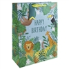 Extra Large Jungle Birthday Gift Bag SOLD IN 12's