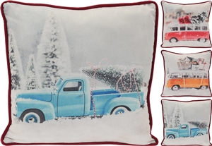 Christmas Car Cushion 45cm - 3 Assorted