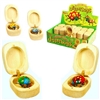 DUE JUNE 6asst Wooden Jitterbugs 4cm