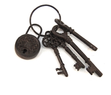 Keys With Padlock