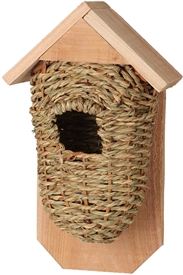 Seagrass Bird House 27cm
