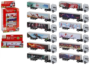 Elf Delivery Truck Toys 12 Assorted