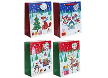 Medium Large Childrens Christmas Gift Bags