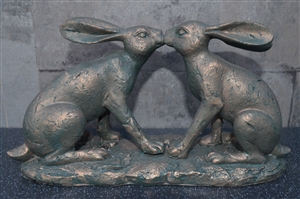 Kissing Rabbits Ornament