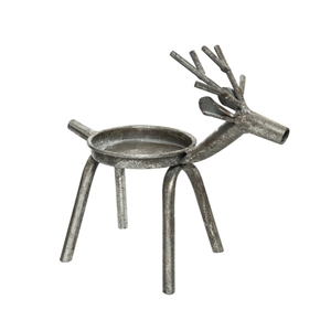 Iron Tealightholder - Reindeer 17cm