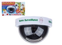 Dummy Santa Surveillance Camera