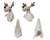 4asst Hanging Plush Festive Friend 14cm