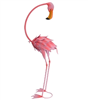 Metal Flamingo Statue 36cm