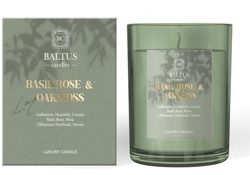 Luxe Lagom Luxury Candle Pot - Basil, Rose & Oakmoss