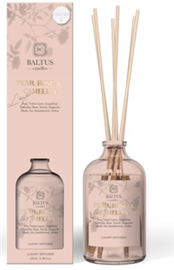 Luxe Lagom Luxury Reed Diffuser 90ml - Pear, Rose & Camellia