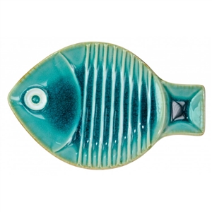 Ceramic Fish Trinket Tray 21cm