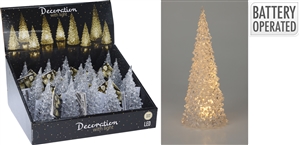 Medium LED Acrylic Tree Decoration