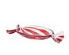 Candy Cane Glass Tray 20cm