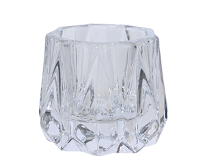 Glass Tealight Holder 6.4cm
