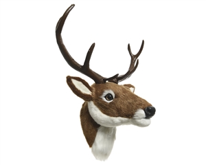 Polyester Deer Head 23cm