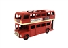 Double Decker Tin Bus  18cm