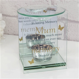 Thoughts Of You Glass Oil Burner Mum