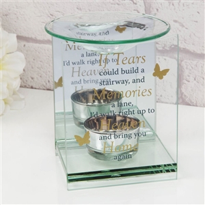 Thoughts Of You Glass Oil Burner Stairway To Heaven