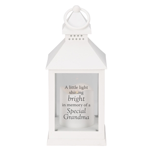 Thoughts Of You LED Graveside Lantern - Grandma