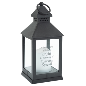 Thoughts Of You Graveside LED Lantern Someone Special 27cm