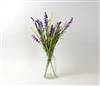 Lavender Arrangement In A Glass Vase 40cm