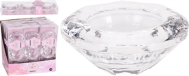 Pk3 Crystal Tealight Holders