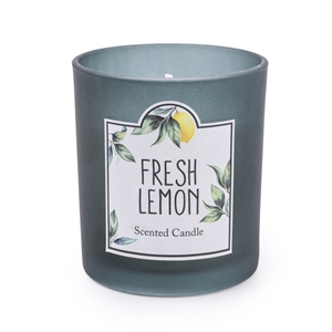 Fresh Lemon Candle Jar 9cm
